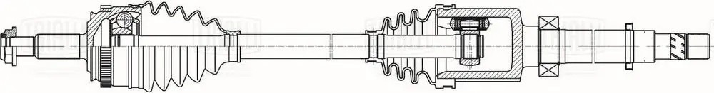 Привод LADA X-RAY (правый, передний) "TRIALLI" AR 862 TRIALLI