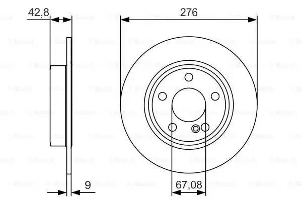 MERCEDES BENZ A140/160 W176 (2012>) 0 986 479 A03 BOSCH