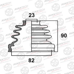 Пыльник привода Avantech BD0121 AVANTECH