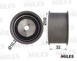 Ролик ремня ГРМ AUDI A4/A6/A8/VW PASSAT 2.8 (INA 532015910) AG02086 AG02086 MILES