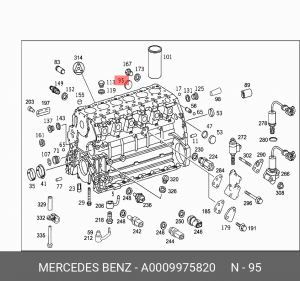 заглушка!\ МВ A 000 997 58 20 MERCEDES BENZ