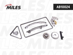 Комплект цепи ГРМ NISSAN Primera/X-Trail 2.0i-2.5i QR20/QR25DE AB10024 AB10024 MILES