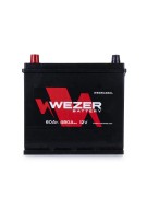 аккумуляторная батарея! 60Ah 480A JIS +слева 230/179/225\ WEZ60480L WEZER