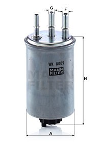 Фильтр топливный HYUNDAIKIA DIESEL WK8069 WK8069 MANN FILTER