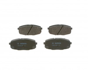 Колодки тормозные дисковые перед 0986424393 BOSCH