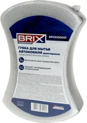 мультифункциональная губка для мытья а/м! удаляет даже затвердевшие загрязнения BRX0250001 BRIX