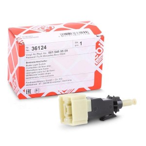 Выключатель MERCEDES C (W202),CLK (A208),E (W210),G (W463),M (W163) стоп-сигнала 36124 FEBI BILSTEIN