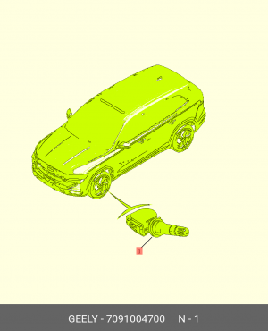 ДАТЧИК ДАВЛЕНИЯ В ШИНАХ 7091004700 7091004700 GEELY