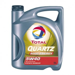 Масло моторное TOTAL QUARTZ 9000 ENERGY 5W40 синт.5л 213697 TOTAL