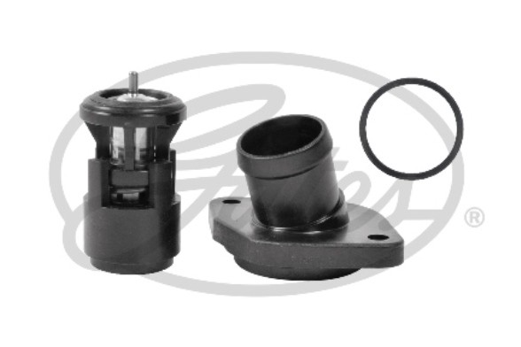 Термостат VW AUDI SEAT SKODA (AEE/AEX/AXP/BCA) с корпусом GATES TH14787K1 GATES