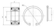 KIA CERATO (04>)/HYUNDAI ELANTRA (00-05) CS0883 TRIALLI