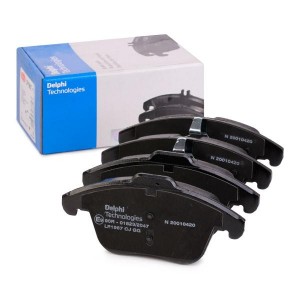 Колодки передние FORD MONDEO IV, GALAXY (WA6), VOLVO S80 II, V60, V70 II LP1967 LP1967 DELPHI