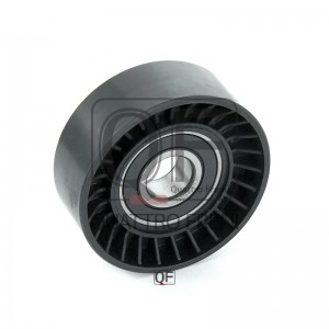 ролик натяжной!\ BMW E46/E60/E61/E91/X3 2.0D/2.5D/3.0 01> QF00100247 QUATTRO FRENI