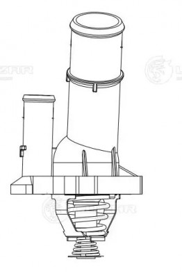Термостат FORD Focus MAZDA 3,5,MX-5 (82град.) LUZAR LT1041 LUZAR