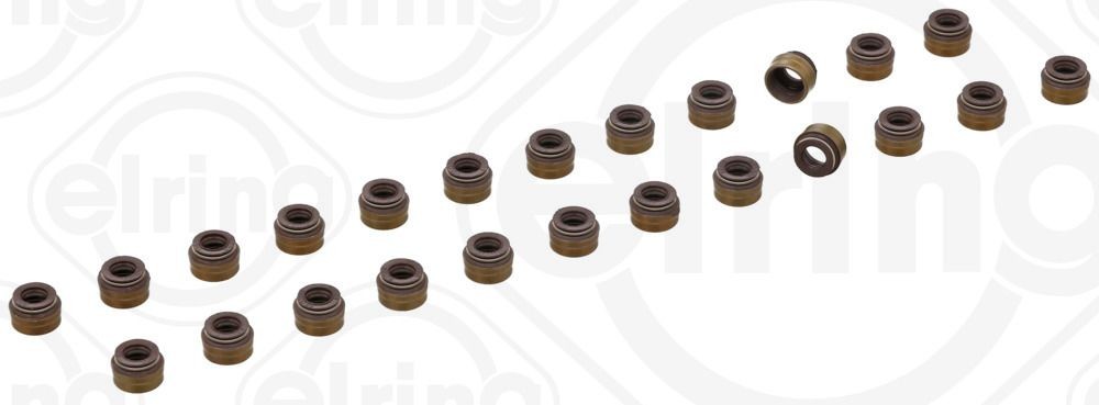 к-кт колпачков маслосъемных! 7x9.5/13.5x8.5 (24)\ MB W124/W210/W202 2.8-6.0 M104 413.960 ELRING