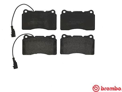 Колодки тормозные ALFA ROMEO 166 (98-) передние (4шт.) BREMBO P23078 BREMBO