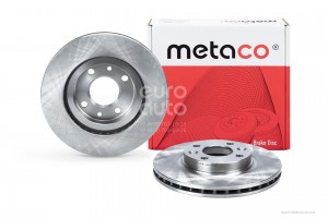 Диск тормозной передний вентилируемый 3050341 3050341 METACO