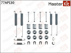 Комплект установочный тормозных колодок MITSUBISHI Space Gear 95-00 , L200 96- M 77AP130 MASTER KIT