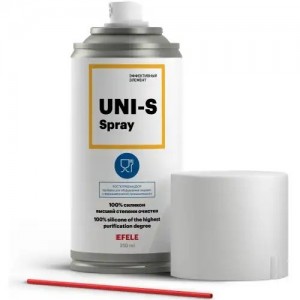 Смазка силиконовая UNI-S 210мл спрей EFELE 0094311 EFELE