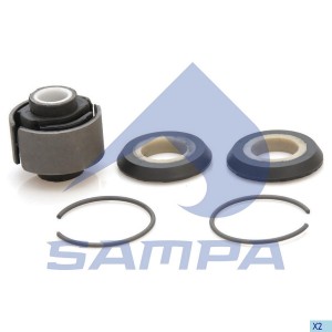 сайлентблок кабины !(рмп) перед. 20x60x60 с пыльниками \Iveco Eurotech 060515 SAMPA