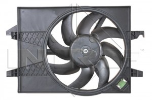 Вентилятор FORD Fiesta (03-08) радиатора охлаждения двигателя NRF 47006 NRF