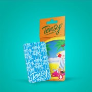 ароматизатор! TENSY (TA-10) подвесной, картон 'Аромат моря'\ TA10 TENSY