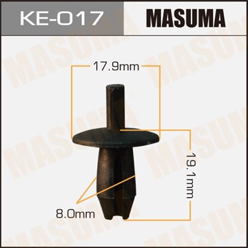 Пистон обивки универсальный MASUMA KE017 MASUMA