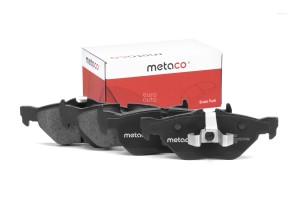 Колодки тормозные задние дисковые к-кт 3010062 METACO
