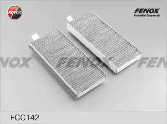 фильтр салона! угольный, к-кт 2шт.\ SsangYong Kyron 2.0XDI 05> FCC142 FENOX