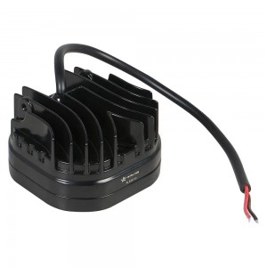 Фара светодиодная квадратная, 4 LED направленный свет, 40W (78х78х50) 12/24V (AL ALED036 AIRLINE