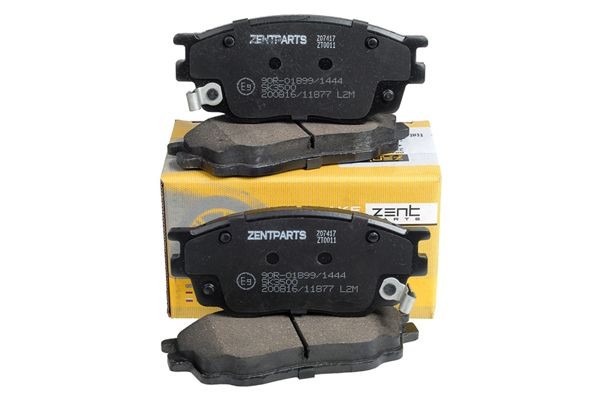 колодки дисковые передние! Mazda 6 GG/GY 1.8i/2.0Di 02> Z07417 ZENTPARTS