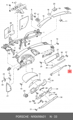 Винт VW AUDI OE N 906 986 01 VAG