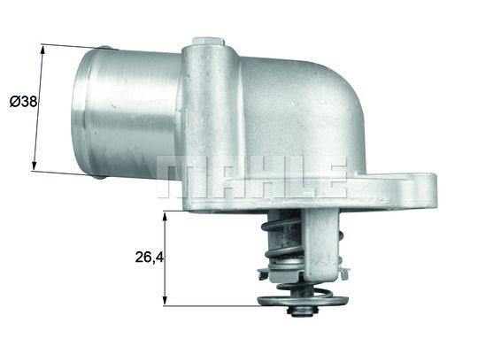 AUDI / VOLVO / VW 1.9-2.5 TX 25 87D MAHLE KNECHT
