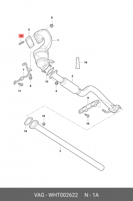 ШПИЛЬКА WHT002622 WHT 002 622 VAG
