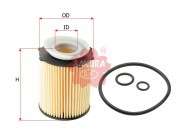 Фильтр масляный MB M270/274/INFINITI Q30 1.6 EO53880 EO-53880 SAKURA