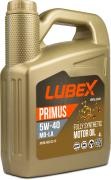L034-1317-0404 LUBEX Синт-ое мот.масло PRIMUS MB-LA 5W-40 SN C3 (4л) L03413170404 LUBEX
