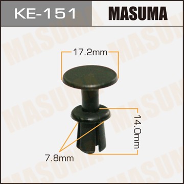 Пистон обивки универсальный MASUMA KE151 MASUMA