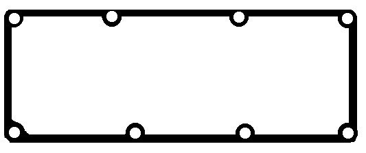 Прокладка, крышка головки цилиндра RC4314 RC4314 BG AUTOMOTIVE