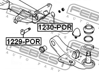 Эксцентрик 1230-POR 1230-POR FEBEST