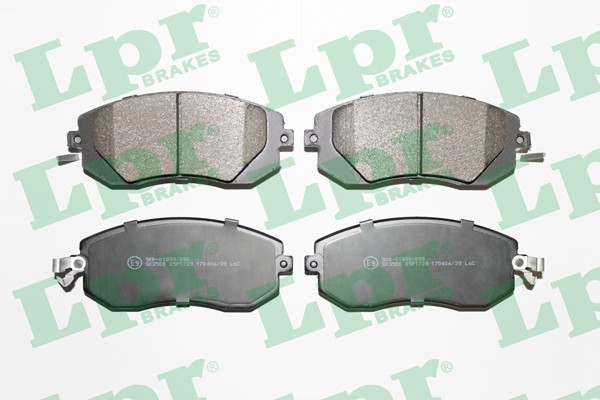 Колодки тормозные дисковые 05P1729 05P1729 LPR