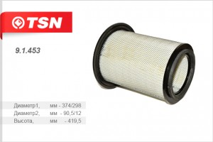 Фильтр воздушный 91453 TSN