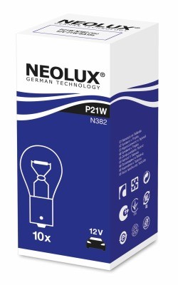 Лампа 12V P21W BA15s 460лм Standard NEOLUX N382 NEOLUX