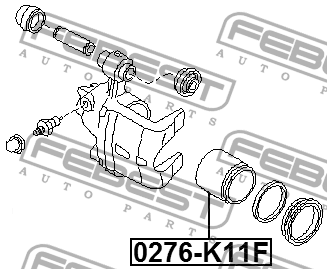 Поршень тормозного суппорта 0276-K11F 0276-K11F FEBEST
