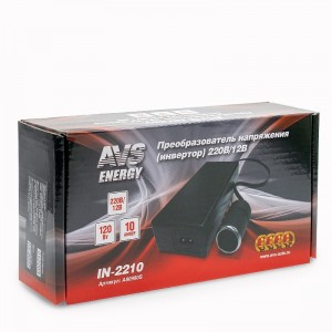 Преобразователь напряжения (инвертор) 220-12V 10А AVS A80980S AVS