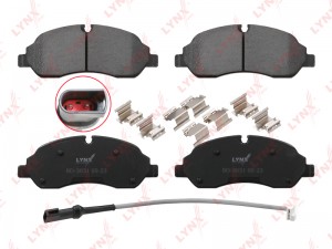 Колодки тормозные дисковые передние BD-3031 LYNXAUTO