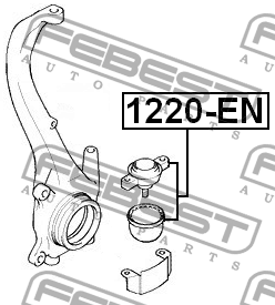 Опора шаровая KIA CEE'D 06- 1220-EN 1220-EN FEBEST