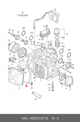 AUDI A3 [8PA] /OCTAVIA (A5 1Z-) 02E 321 371 E VAG