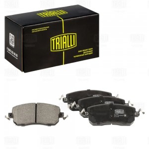 Колодки тормозные дисковые передние 2WD PF2204 TRIALLI
