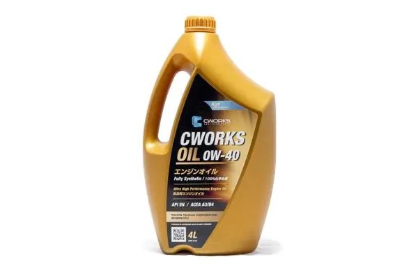 Масло моторное OIL 0W-40 A3/B4 4L A130R6004 A130R6004 CWORKS