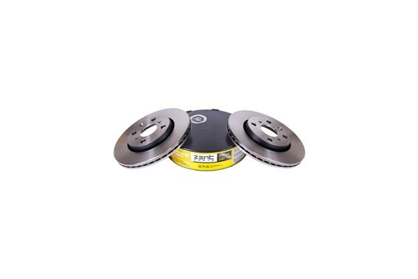 диск тормозной передний! Citroen C1, Peugeot 107, Toyota Aygo 1.0/1.4HDi 05> Z06130 ZENTPARTS